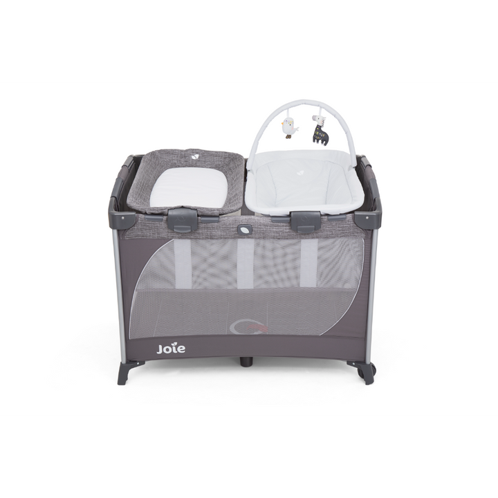 Joie Playard Commuter Change &amp; Snooze - Linen Grey