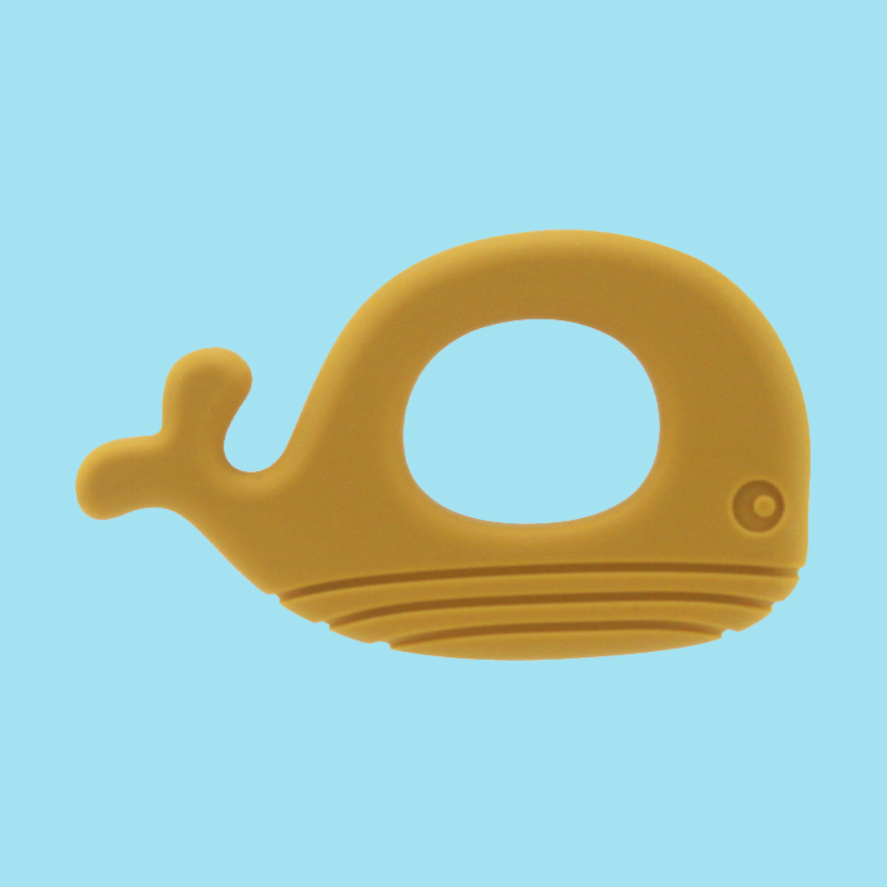 Playbox Silicone Whale Teether - Set Of 3