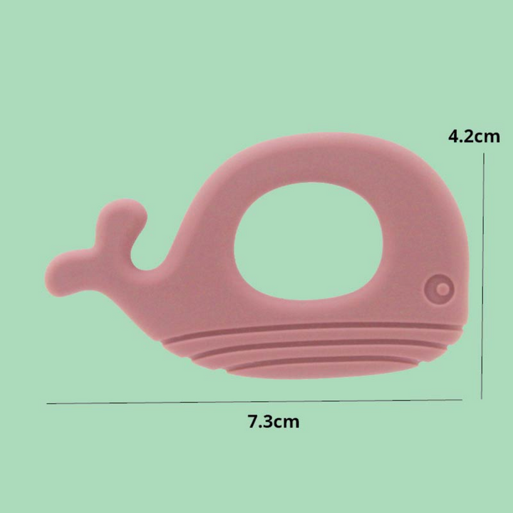Playbox Silicone Whale Teether - Set Of 3