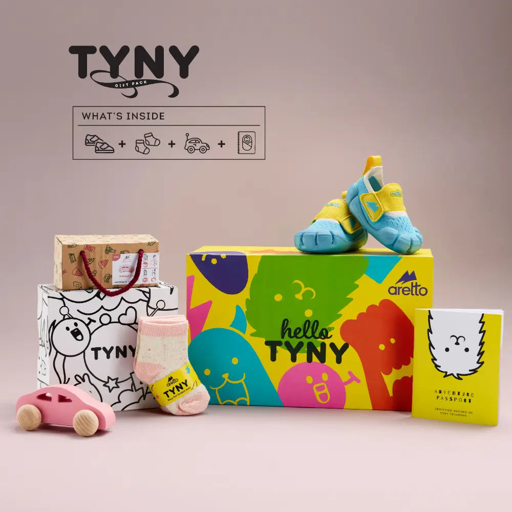 Aretto Tyny Gift Box S0 (EU 18 - 19) - Kids Shoes