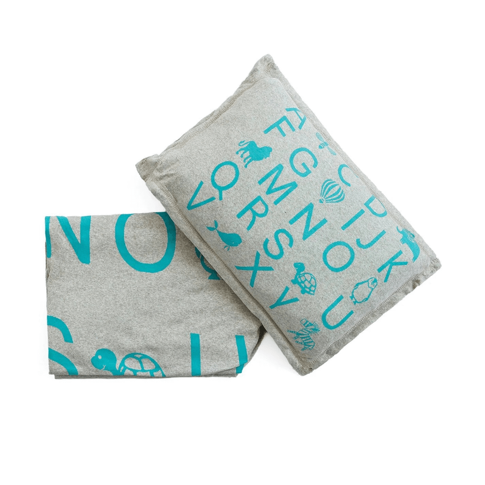 Pluchi Knitted Cot Sheet &amp; Pillow Set For Babies