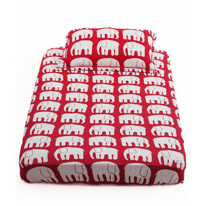 Pluchi Knitted Cot Sheet &amp; Pillow Set For Babies