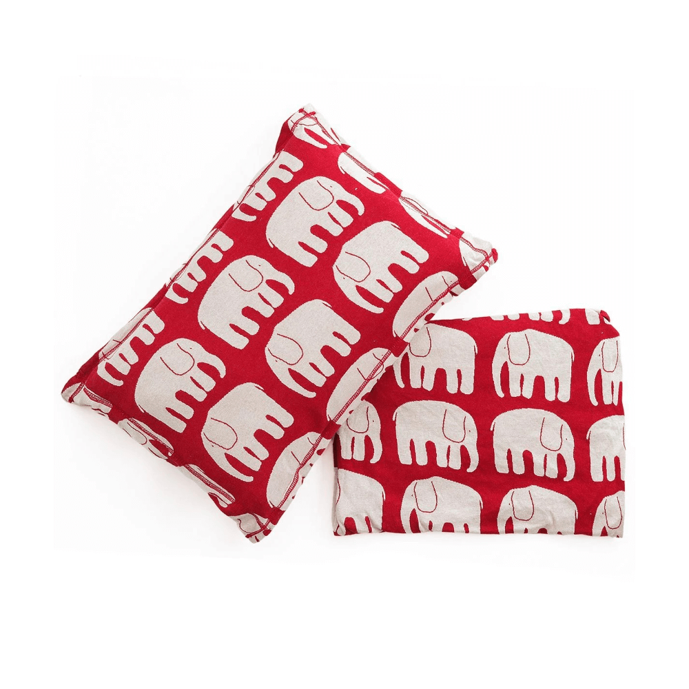 Pluchi Knitted Cot Sheet &amp; Pillow Set For Babies