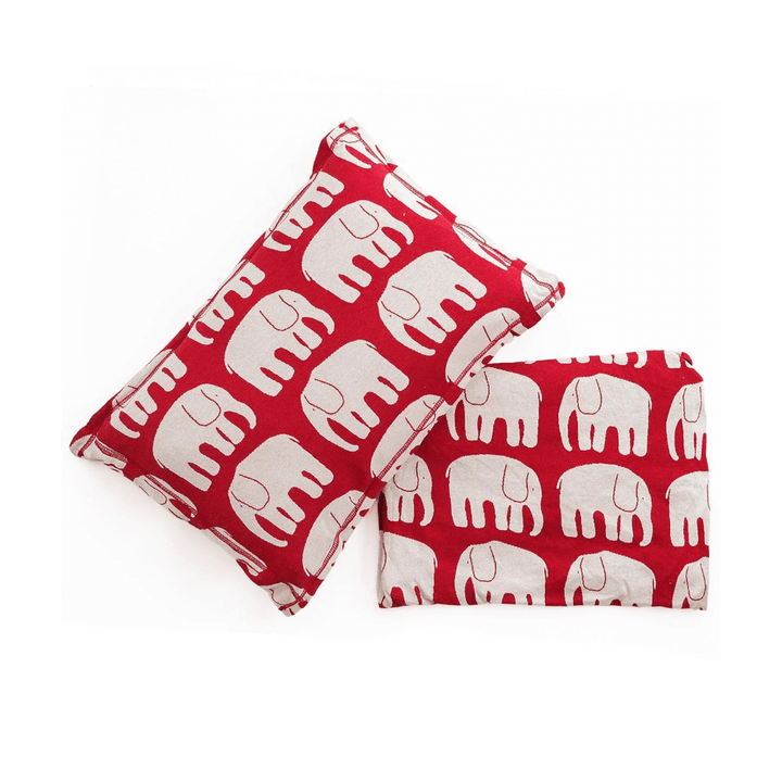 Pluchi Knitted Cot Sheet &amp; Pillow Set For Babies