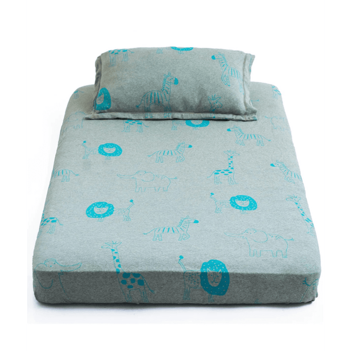 Pluchi Knitted Cot Sheet &amp; Pillow Set For Babies