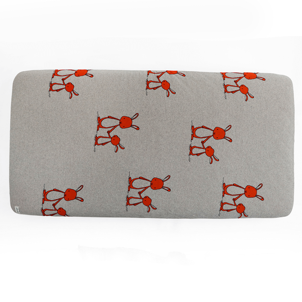 Pluchi Knitted Cot Sheet &amp; Pillow Set For Babies