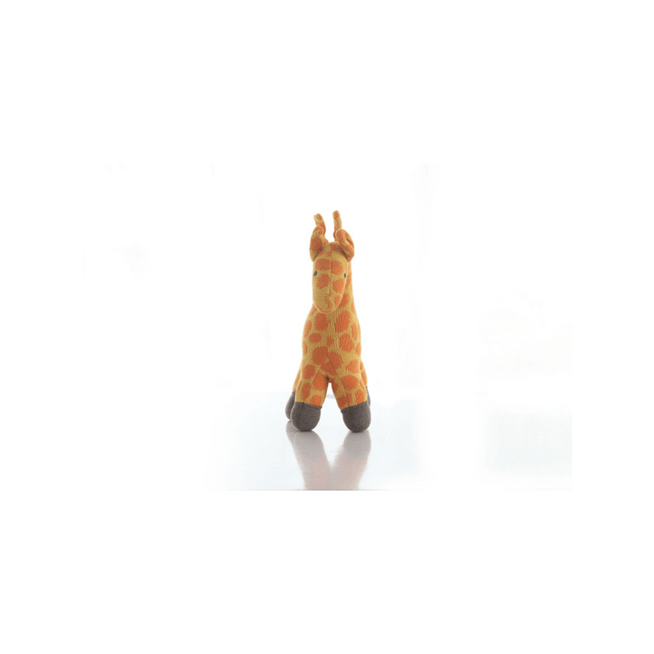 Pluchi Yellow &amp; Orange Giraffe Soft Toy