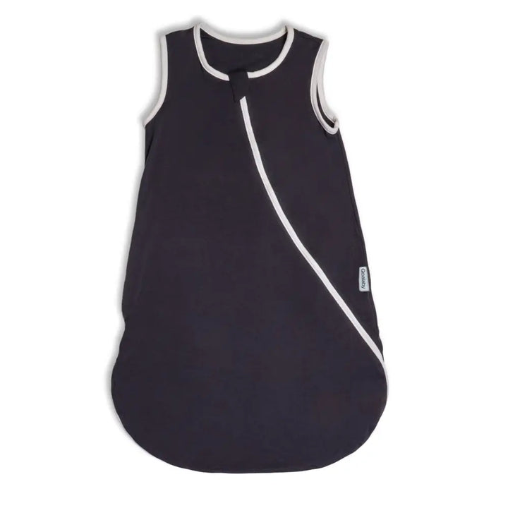 Qoalaby Liljeholmen Bamboo Sleep Bundle (Sleepsuit + Sleepsack) - Slate Gray