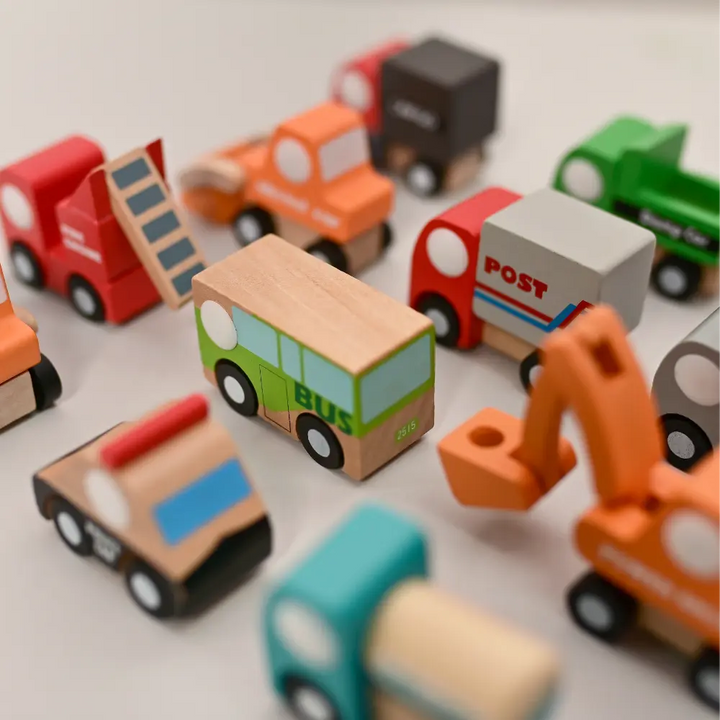 Playbox Little Wagon Toy Cars Playset