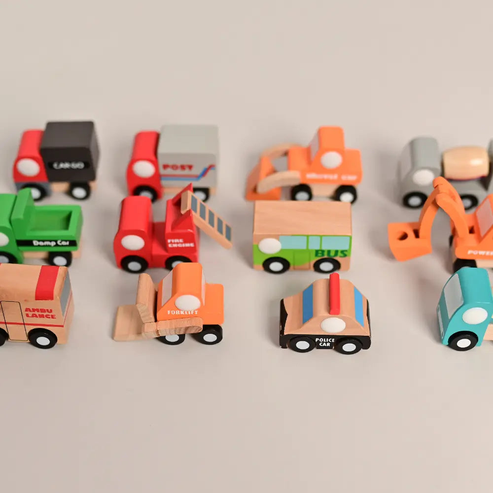 Playbox Little Wagon Toy Cars Playset