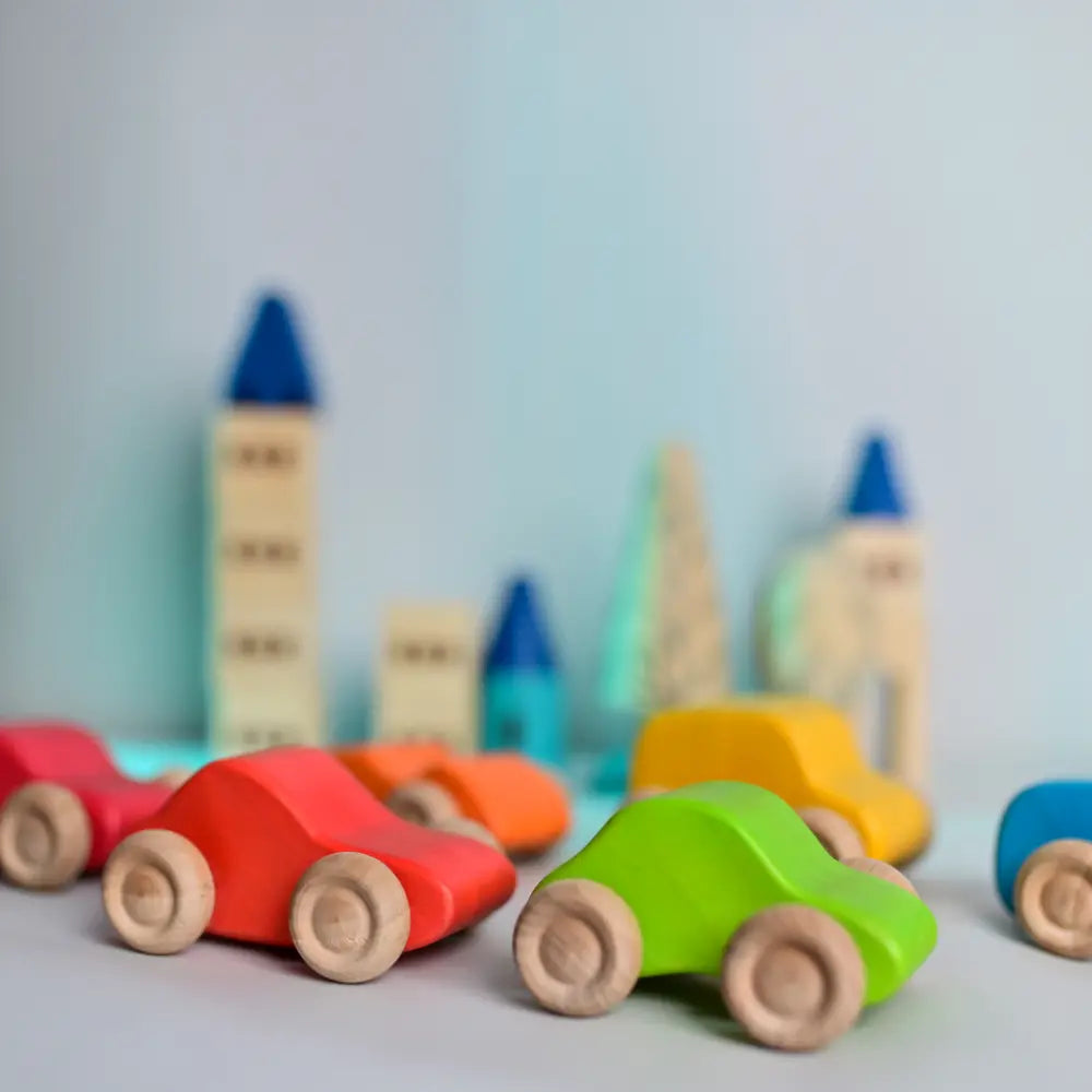 Playbox Speedy Wheels Race Car Set