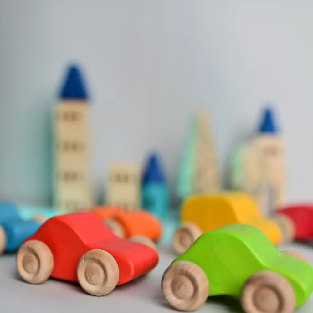 Playbox Speedy Wheels Race Car Set