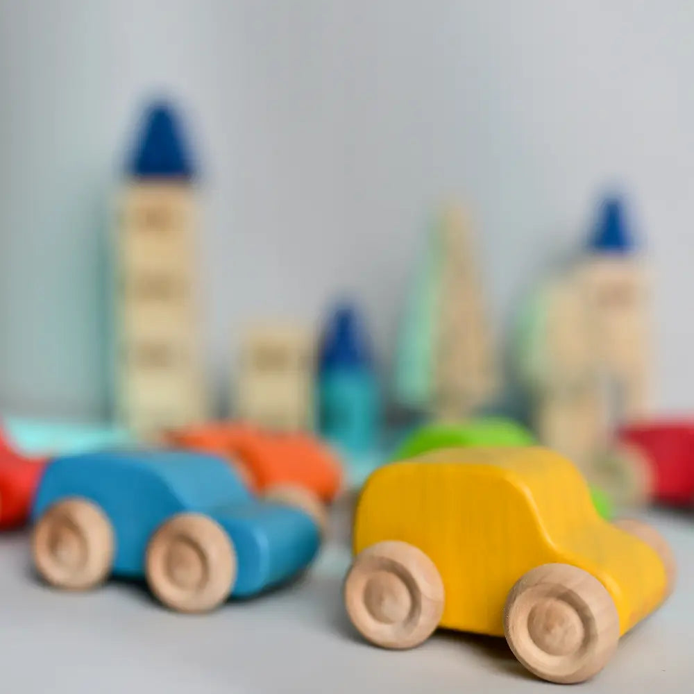 Playbox Speedy Wheels Race Car Set