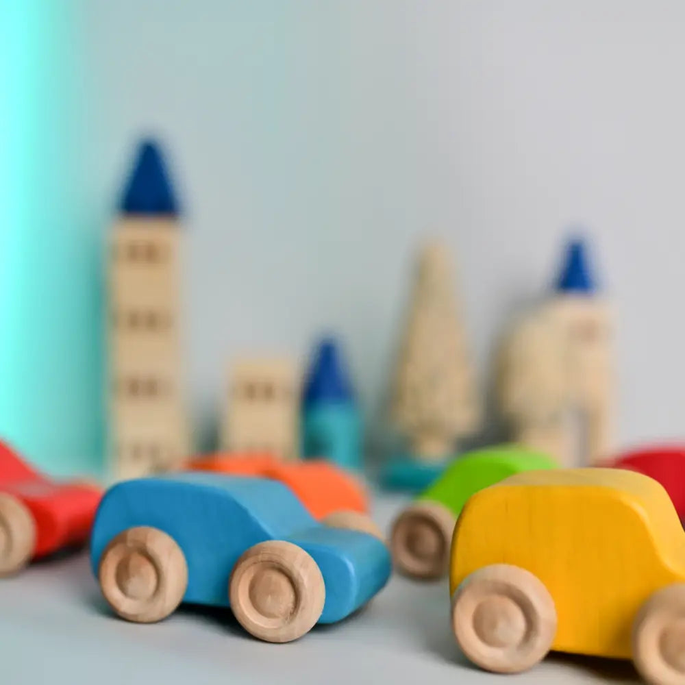 Playbox Speedy Wheels Race Car Set