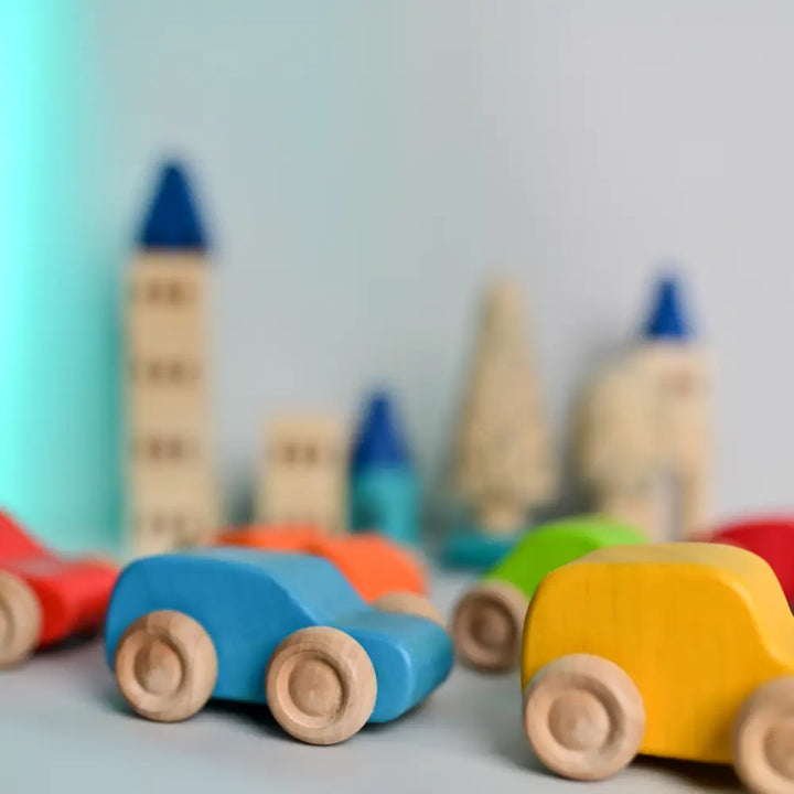 Playbox Speedy Wheels Race Car Set