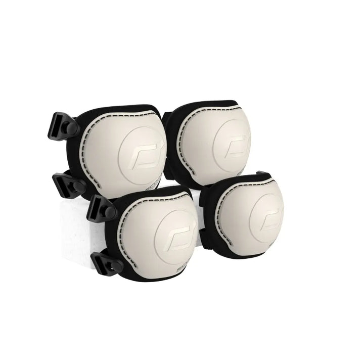 Scoot &amp; Ride Kids Protective Gear Set XXS | Knee &amp; Elbow Pads with Quick-Release System | Lightweight Adjustable Safety Guards for Toddlers &amp; Kids | Ideal for Scooting, Cycling, Skating &amp; Outdoor Play - Ash