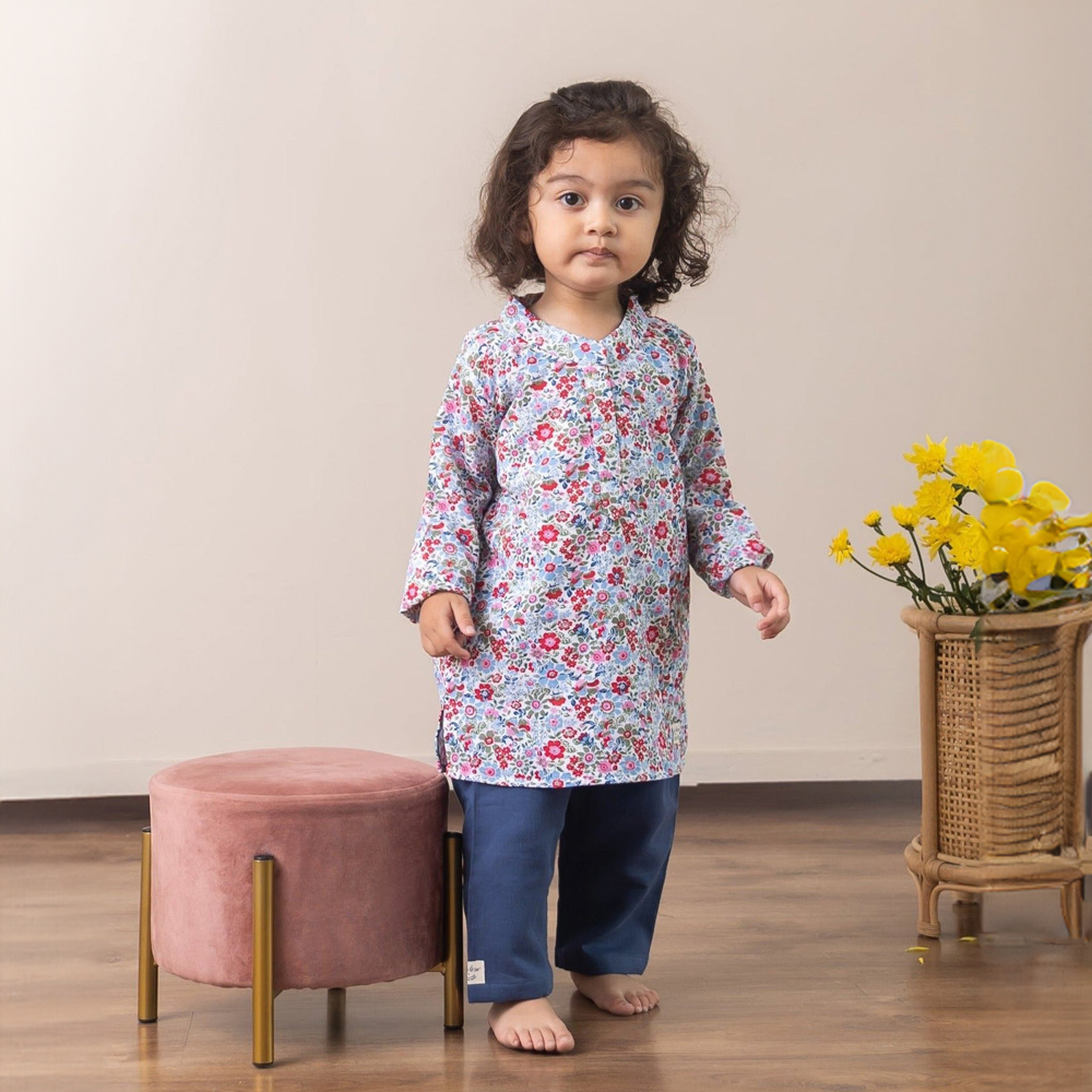 Rattle & Co Row Your Boat Kurta and Pajama