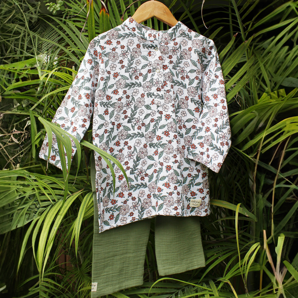 Rattle &amp; Co Kishi Kurta And Pajama
