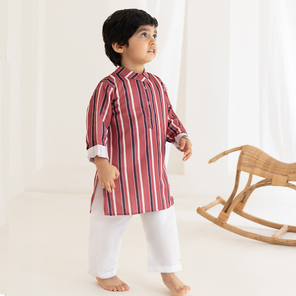 Rattle & Co Raavi Kurta and Pajama