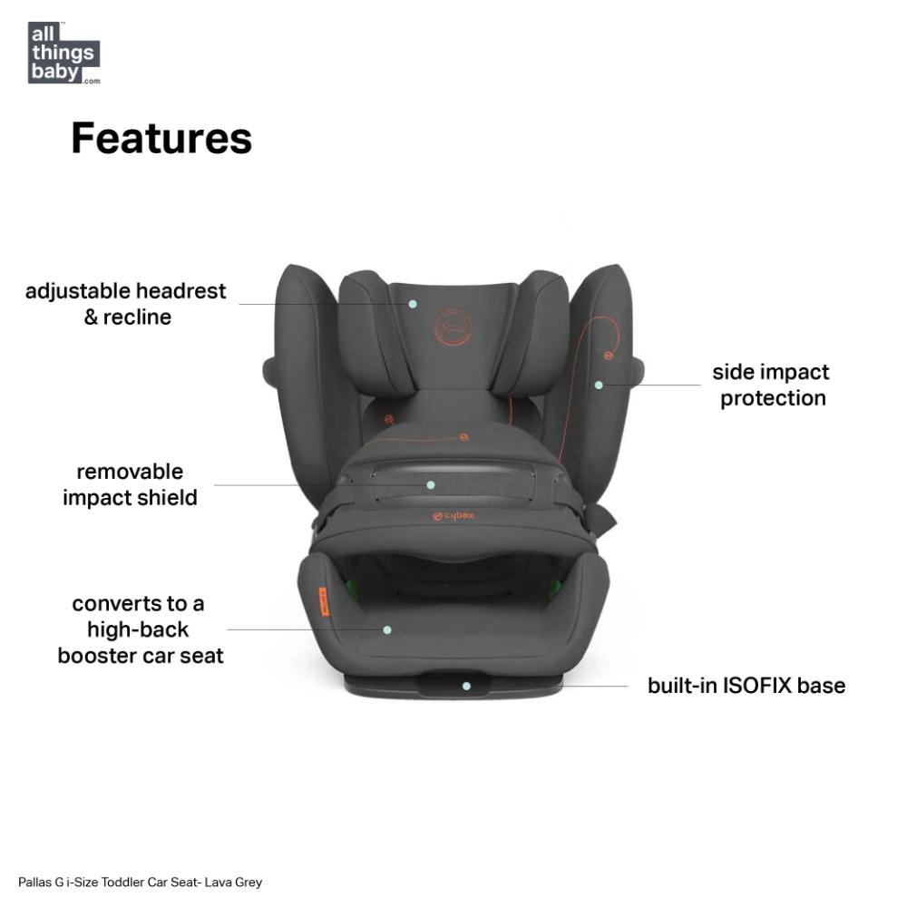 Pallas G i-Size Toddler Car Seat