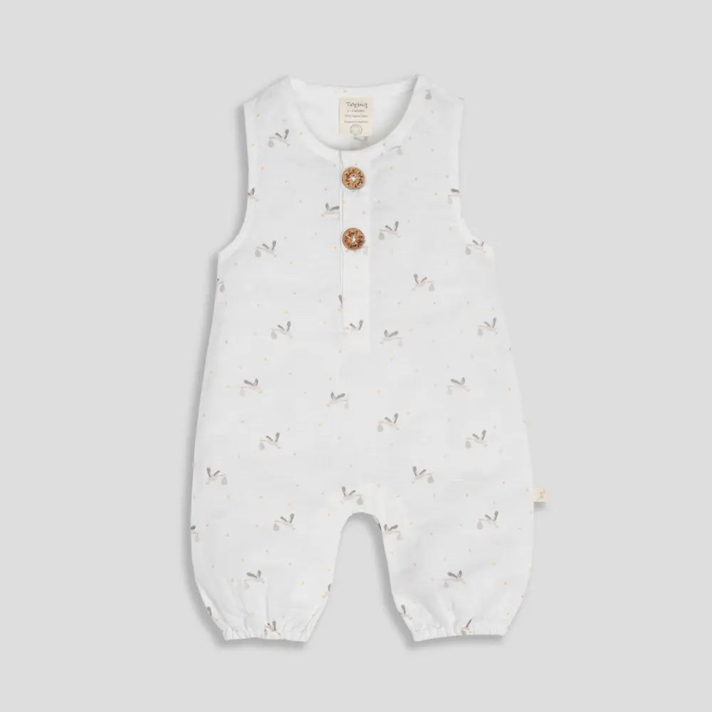 Tiny Twig Stork Playsuit