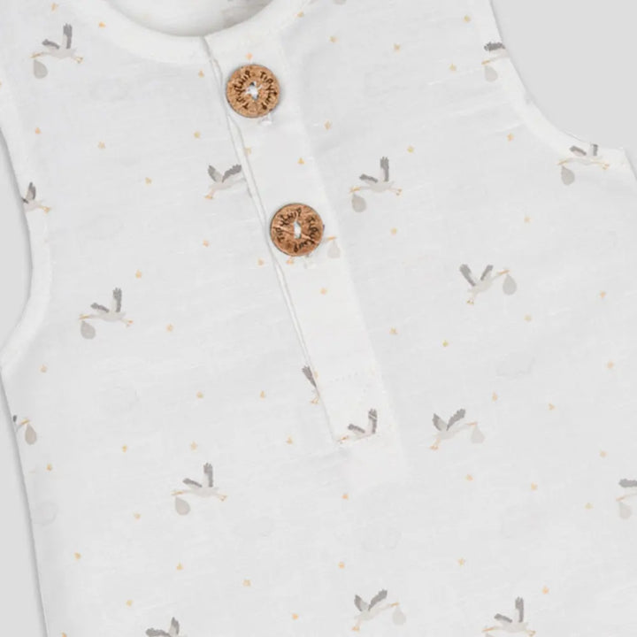 Tiny Twig Stork Playsuit