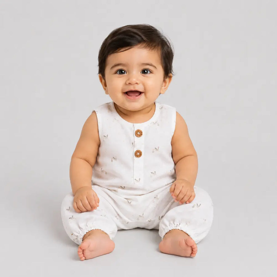 Tiny Twig Stork Playsuit