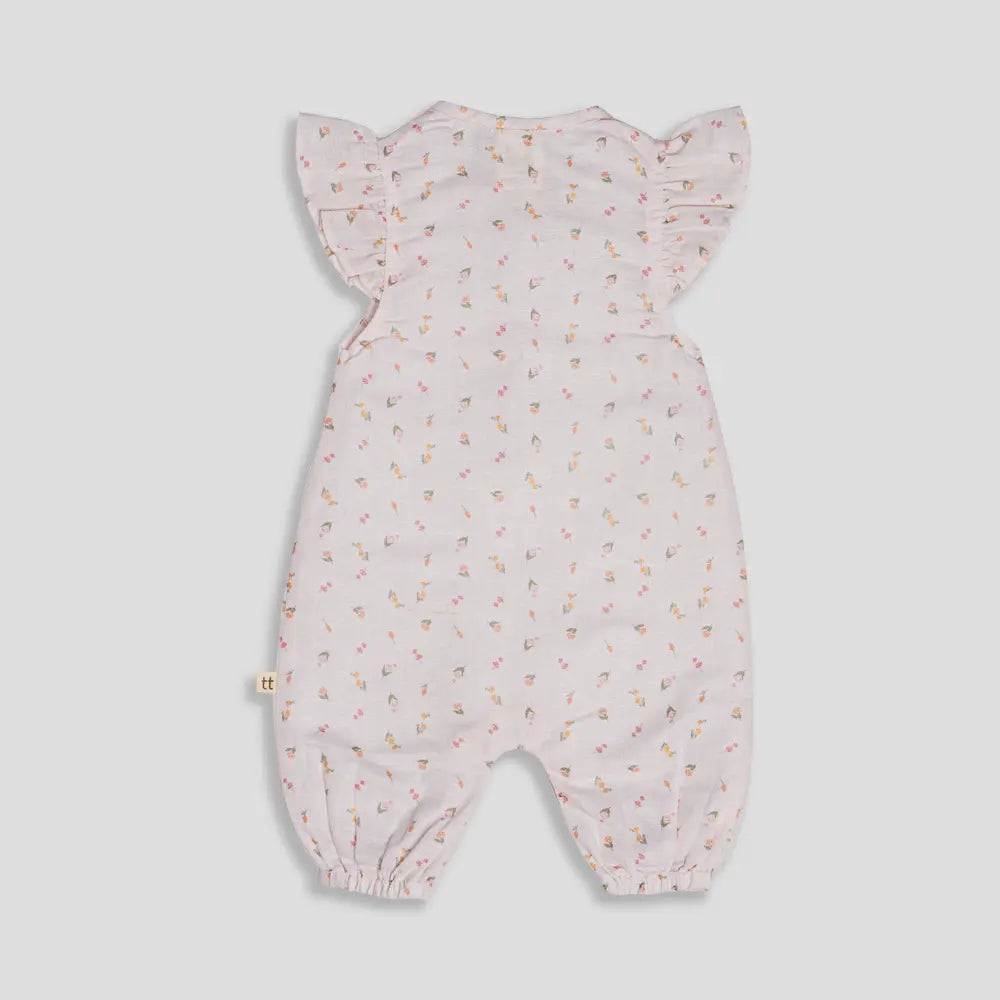 Tiny Twig Pretty in Pink Playsuit Cap Sleeve