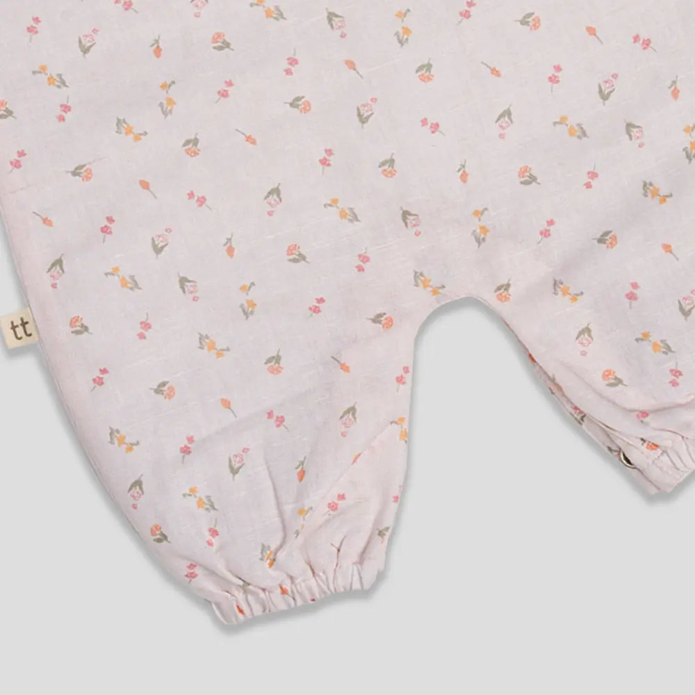 Tiny Twig Pretty in Pink Playsuit Cap Sleeve