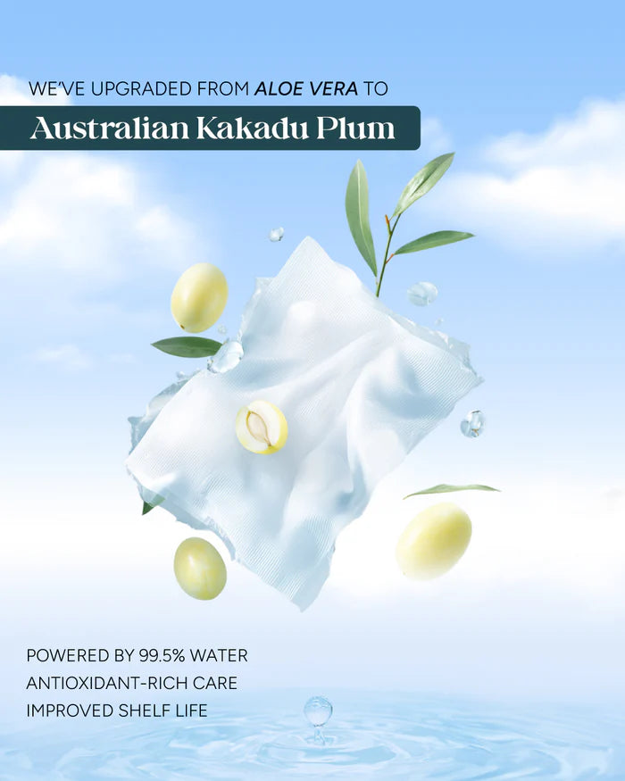 Cugo 99.5% Water Baby Wipes with Australian Kakadu Plum Extract