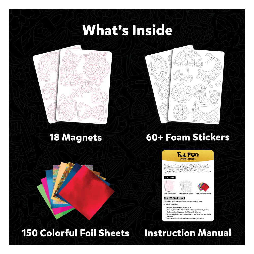 Skillmatics Art &amp; Craft Activity - Foil Fun Pretty Patterns