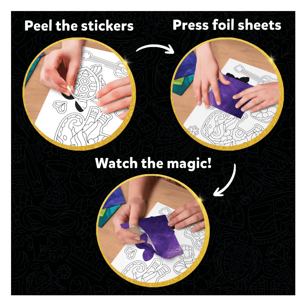 Skillmatics Art &amp; Craft Activity - Foil Fun Pretty Patterns