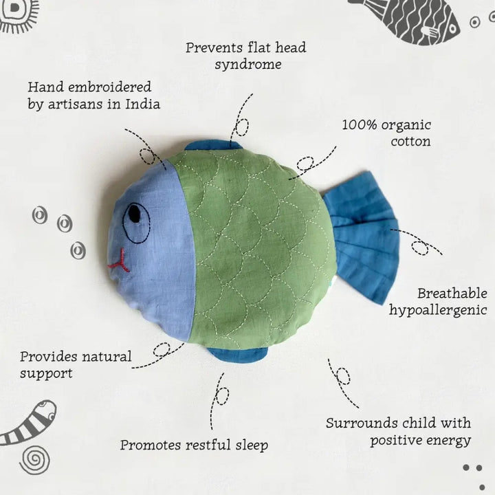 Whitewater Kids Organic Mustard Seed Pillow