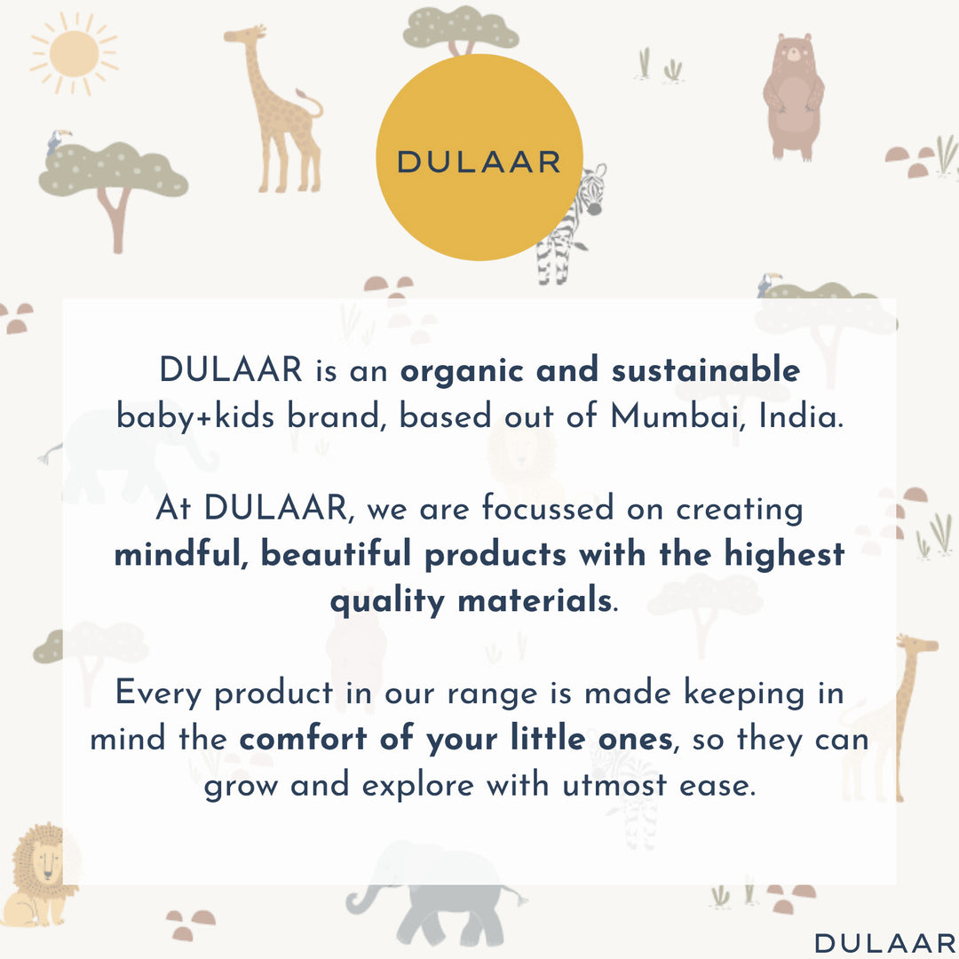 Dulaar Organic Muslin Romper - A World In Bloom