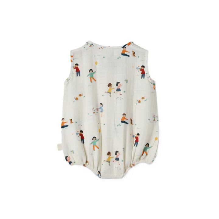 Dulaar Organic Muslin Romper - Playground Adventures