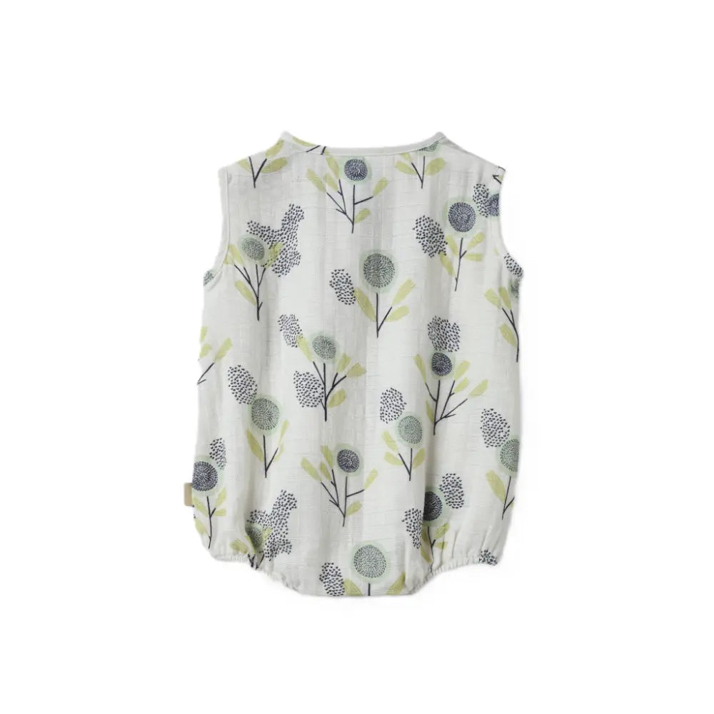 Dulaar Organic Muslin Romper - The Sparrow and Flower