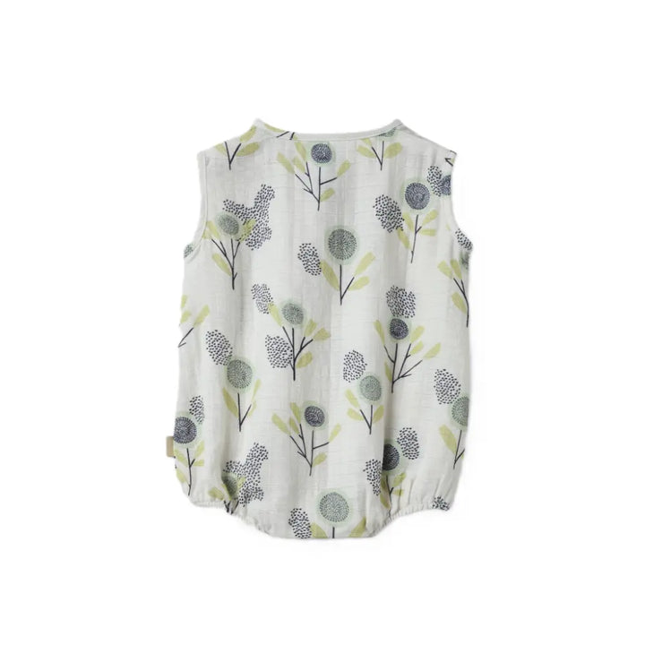 Dulaar Organic Muslin Romper - The Sparrow and Flower
