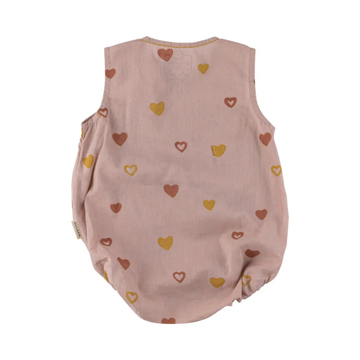 Dulaar Mulmul Heart Kimono Romper