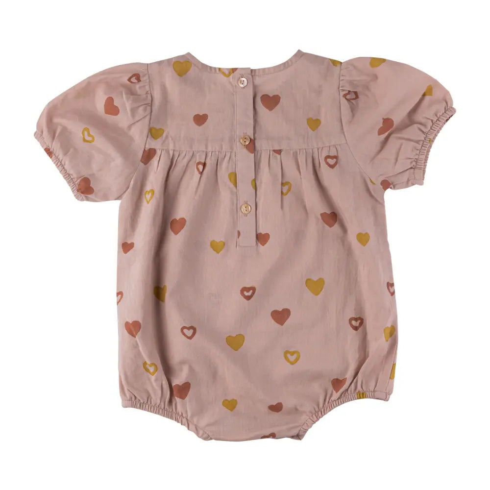 Dulaar Mulmul Romper Heart Printed