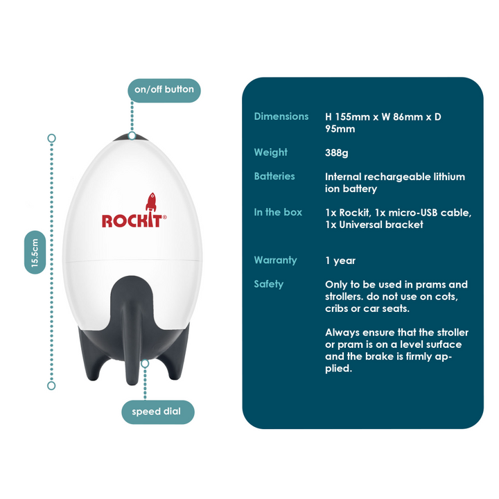 Rockit Rocker - Portable Stroller Rocker