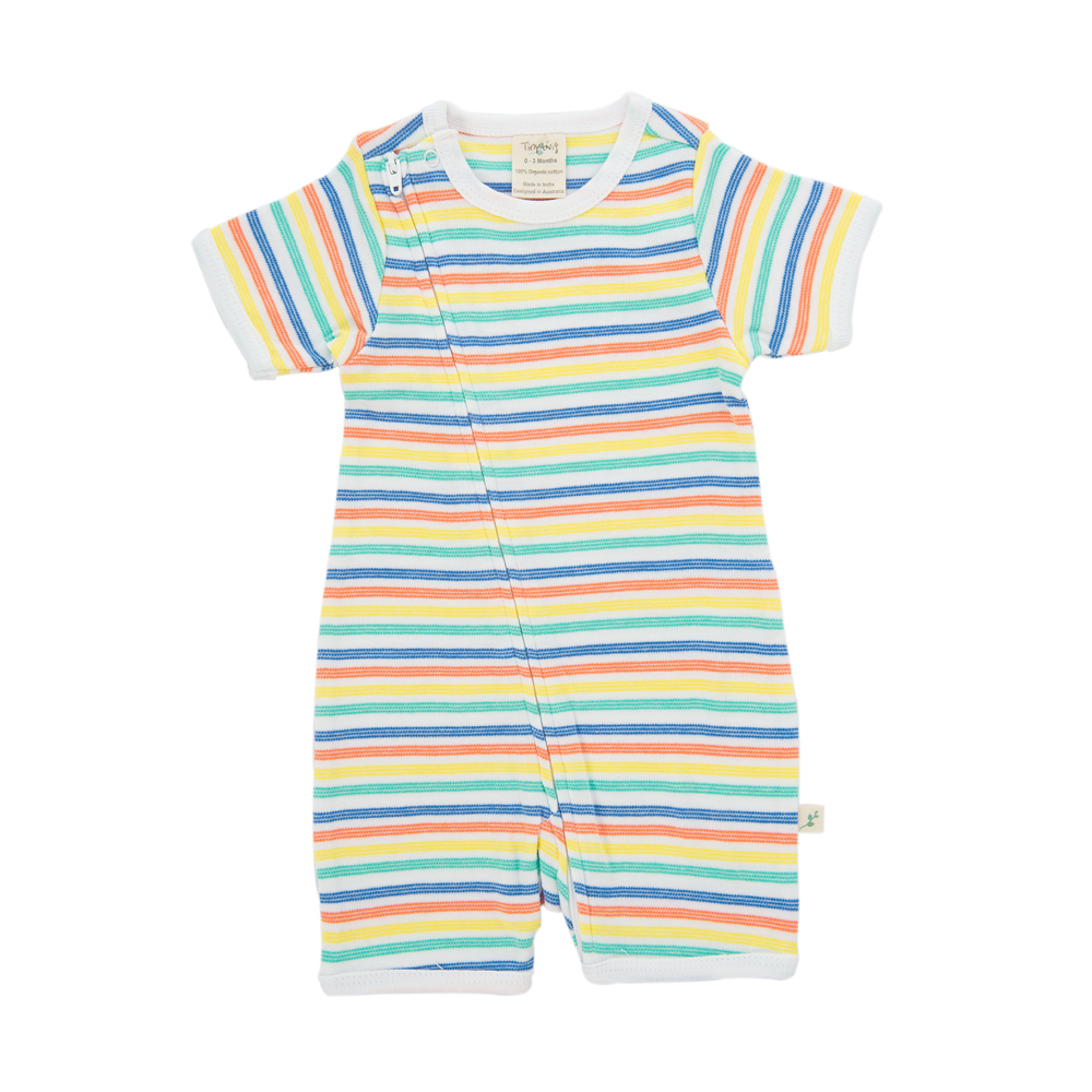 Tiny Twig Short Sleeve Zipsuit