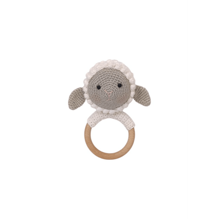 Haute by Hand Cuddle Critters Rattle Collection
