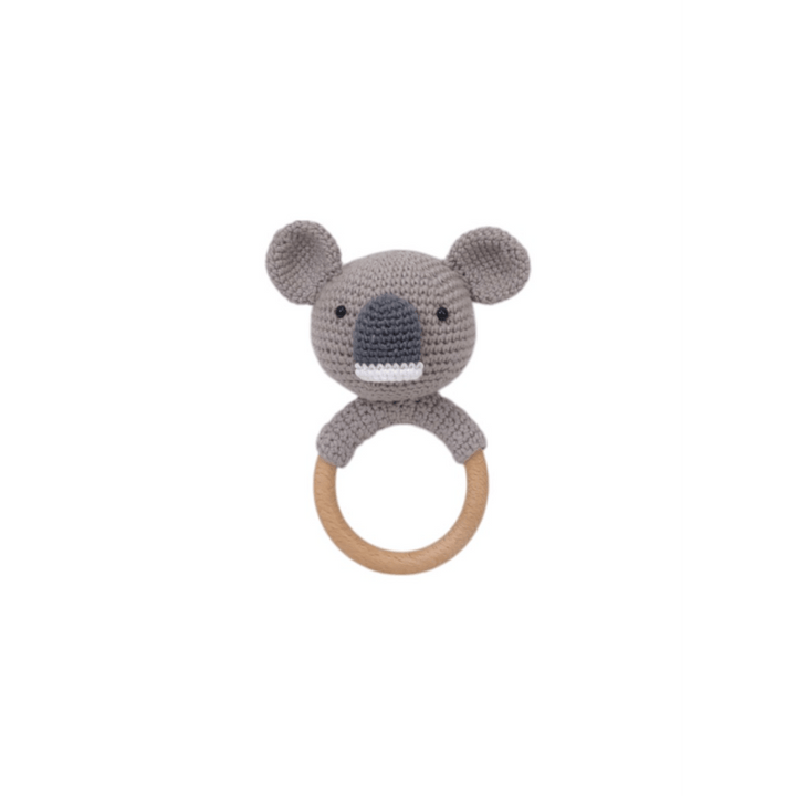 Haute by Hand Cuddle Critters Rattle Collection