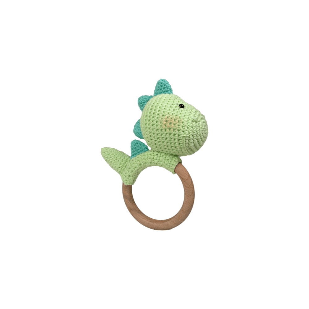 Haute by Hand Cuddle Critters Rattle Collection