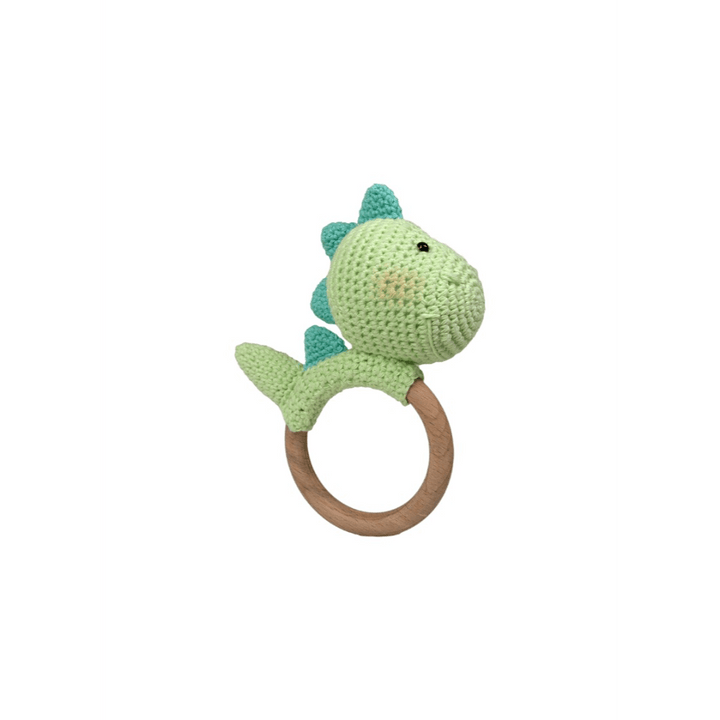 Haute by Hand Cuddle Critters Rattle Collection