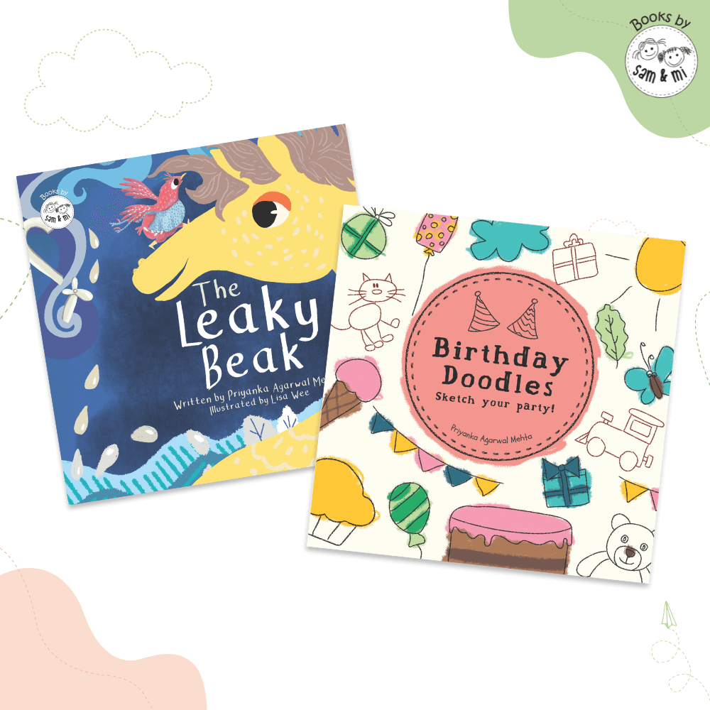 SAM &amp; MI - Mini Book Set for Return Gifts: Story Books for Kids