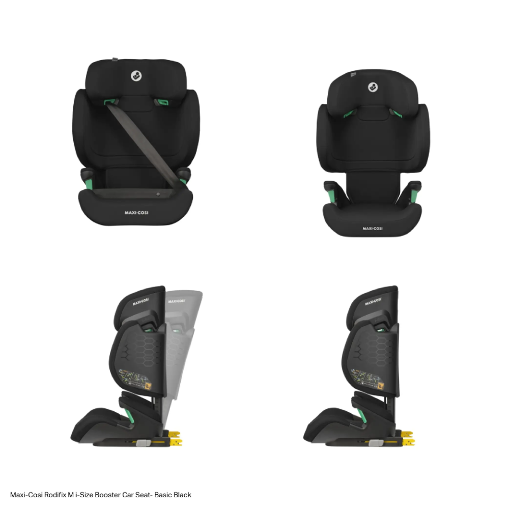 Maxi-Cosi Rodifix M i-Size Booster Car Seat - Basic Black