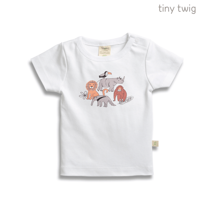 Tiny Twig Round Neck Tee Desert Dash
