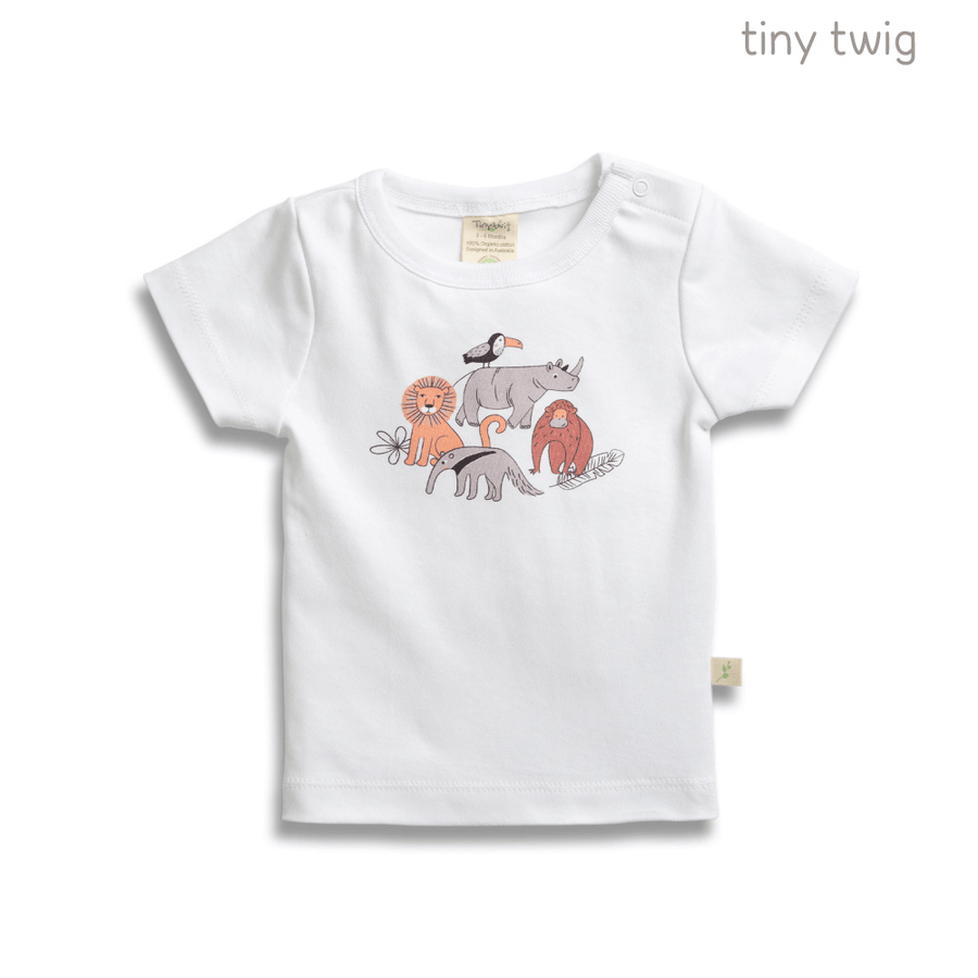 Tiny Twig Round Neck Tee Desert Dash