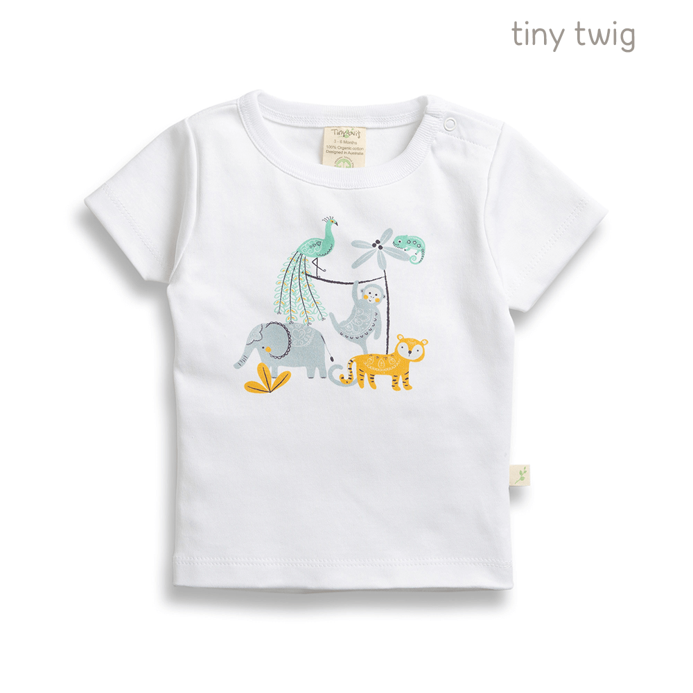 Tiny Twig Round Neck Tee Perfect Paradise